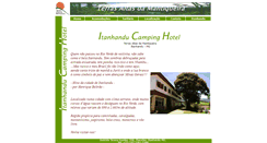 Desktop Screenshot of campinghotel.com.br